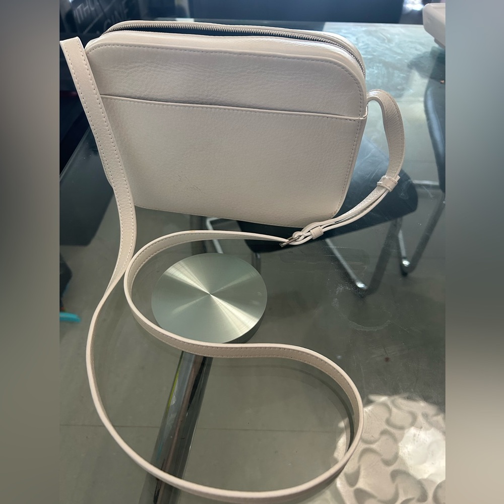 Balenciaga Cream Crossbody Bag - Picture 8 of 8